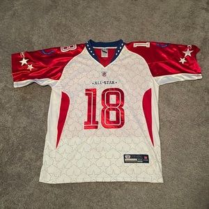 Peyton Manning 2010 Pro Bowl Jersey, 18- Reebok,Authentic equipment NFL, Size 52